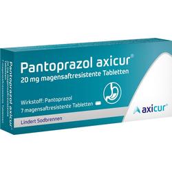PANTOPRAZOL AXICUR 20 MG